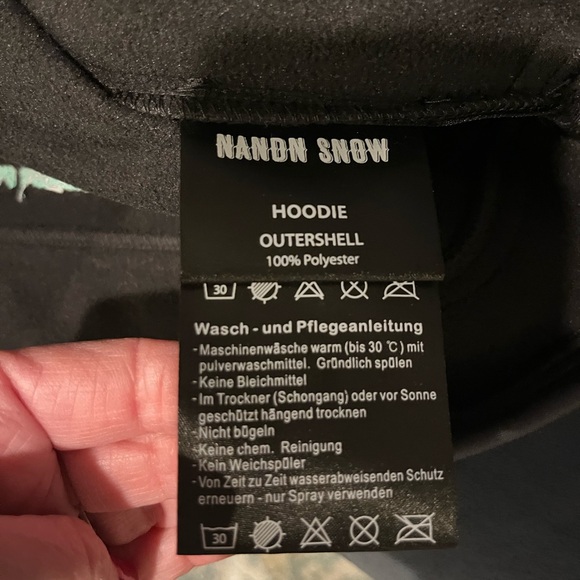 Men’s NANDN snowboard hoodie / Medium - NWT - Picture 12 of 14